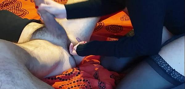 Slutty teacher Oral sex and Fingering His student Ass Prostate Massage to orgasm - MissCreamy